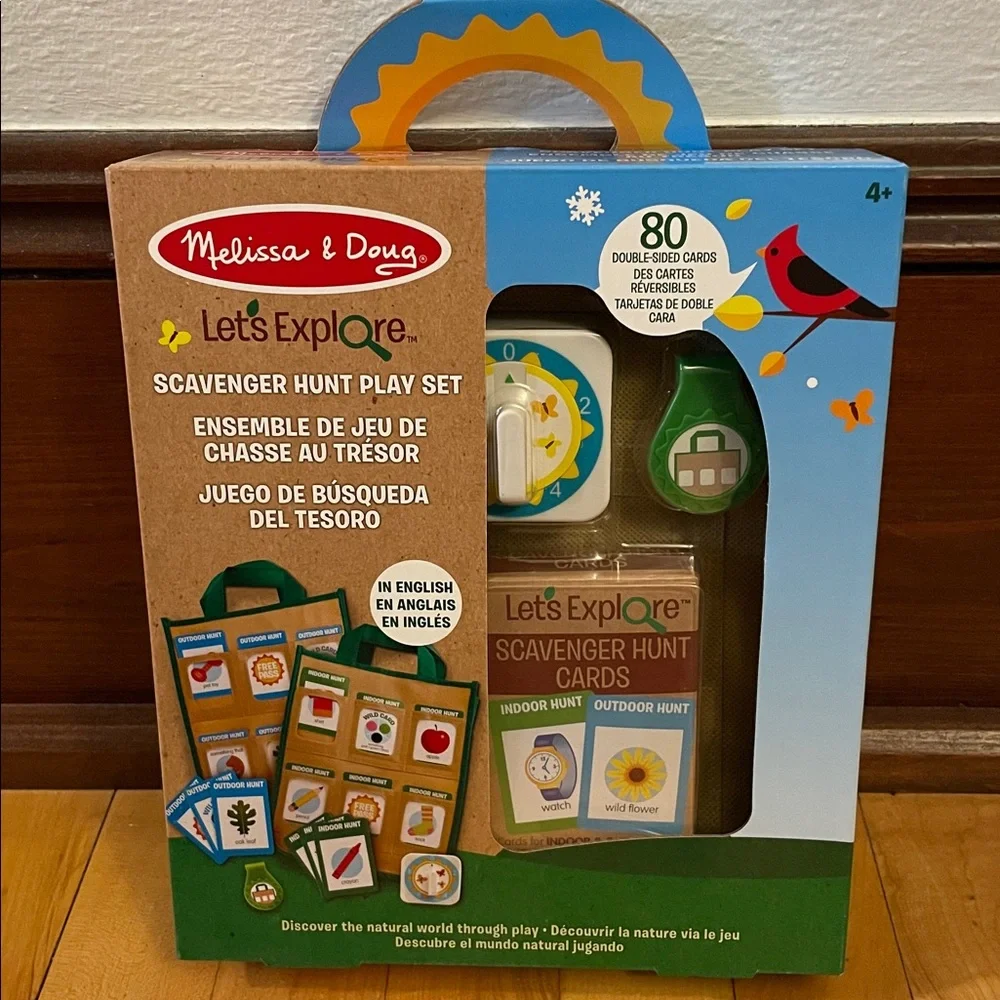 Melissa & Doug explore outdoors
